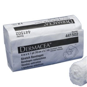 "Dermacea Sterile Stretch Bandage 6"" x 4 yds. (Stretched) 75"" (Relaxed)"