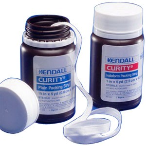 "Curity Sterile Plain Packing Strip 2"" x 5 yds."