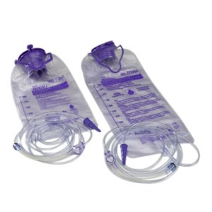 Kangaroo ePump and Joey Rigid Container Pump Set Anti-Free Flow, 1200 mL