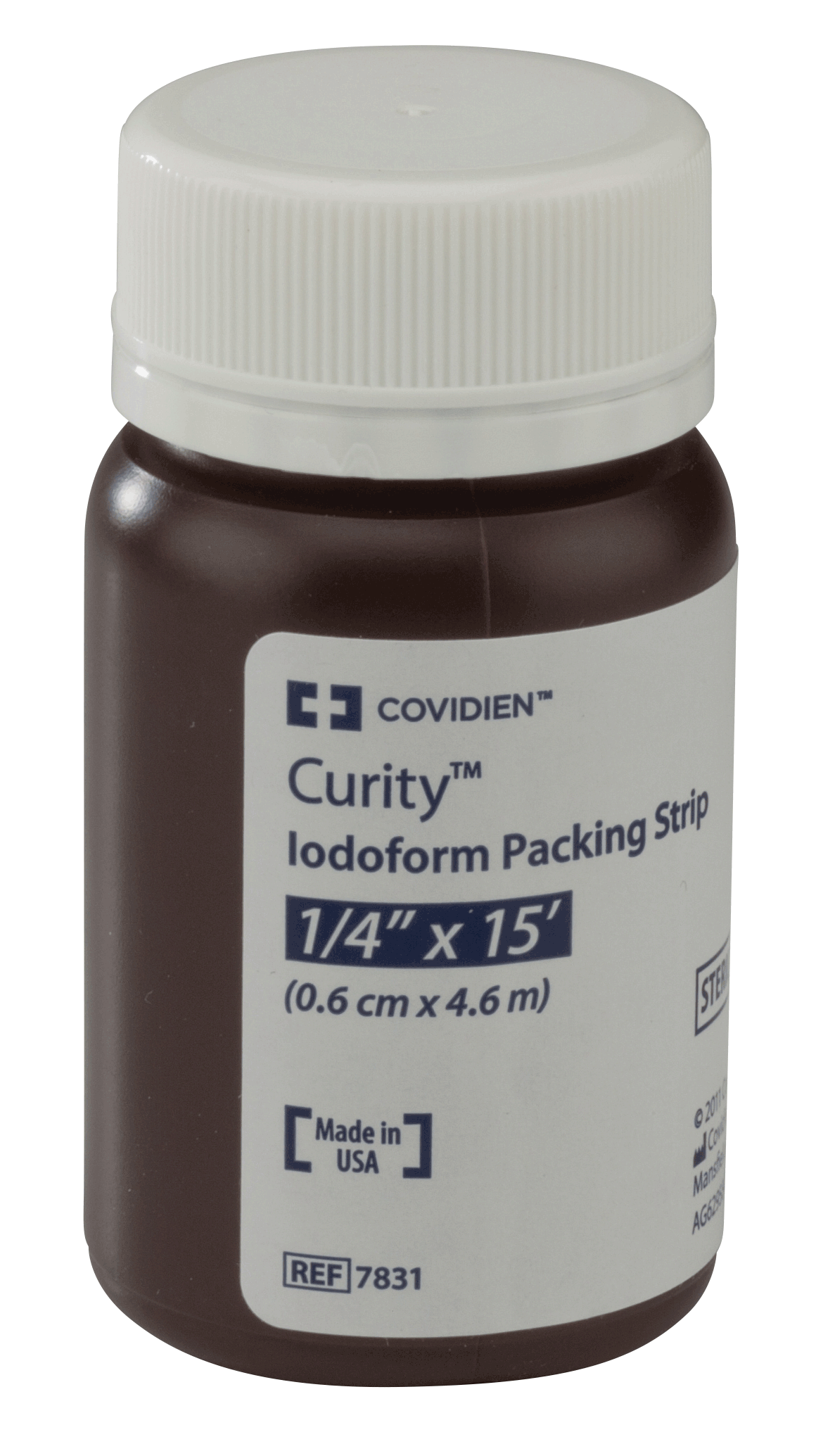 "Curity Sterile Plain Packing Strip 1/2"" x 5 yds."