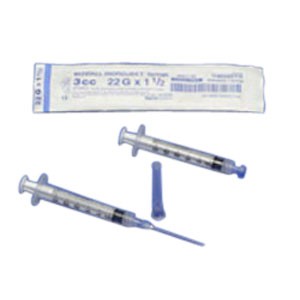 Monoject 12 mL Syringe with Standard Hypodermic Needle 21G x 1"