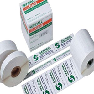 "RiskGard Chemo Caution Label 1/2"" x 3"""