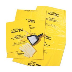 ChemoPlus Chemo Soft Waste Bag with Closure Tie 30 Gallon, Yellow
