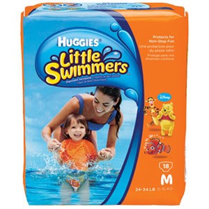 HUGGIES Little Swimmers Swimpants Medium, 24 - 34 lb