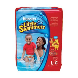 HUGGIES Little Swimmers Swimpants Large, Over 32 lb