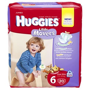 HUGGIES Little Movers Diapers Step 6