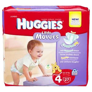 HUGGIES Supreme Little Movers Step 4, Big Pack