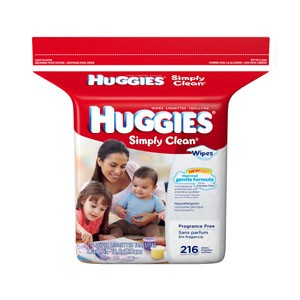 Huggies Simply Clean Fragrance Free Baby Wipes