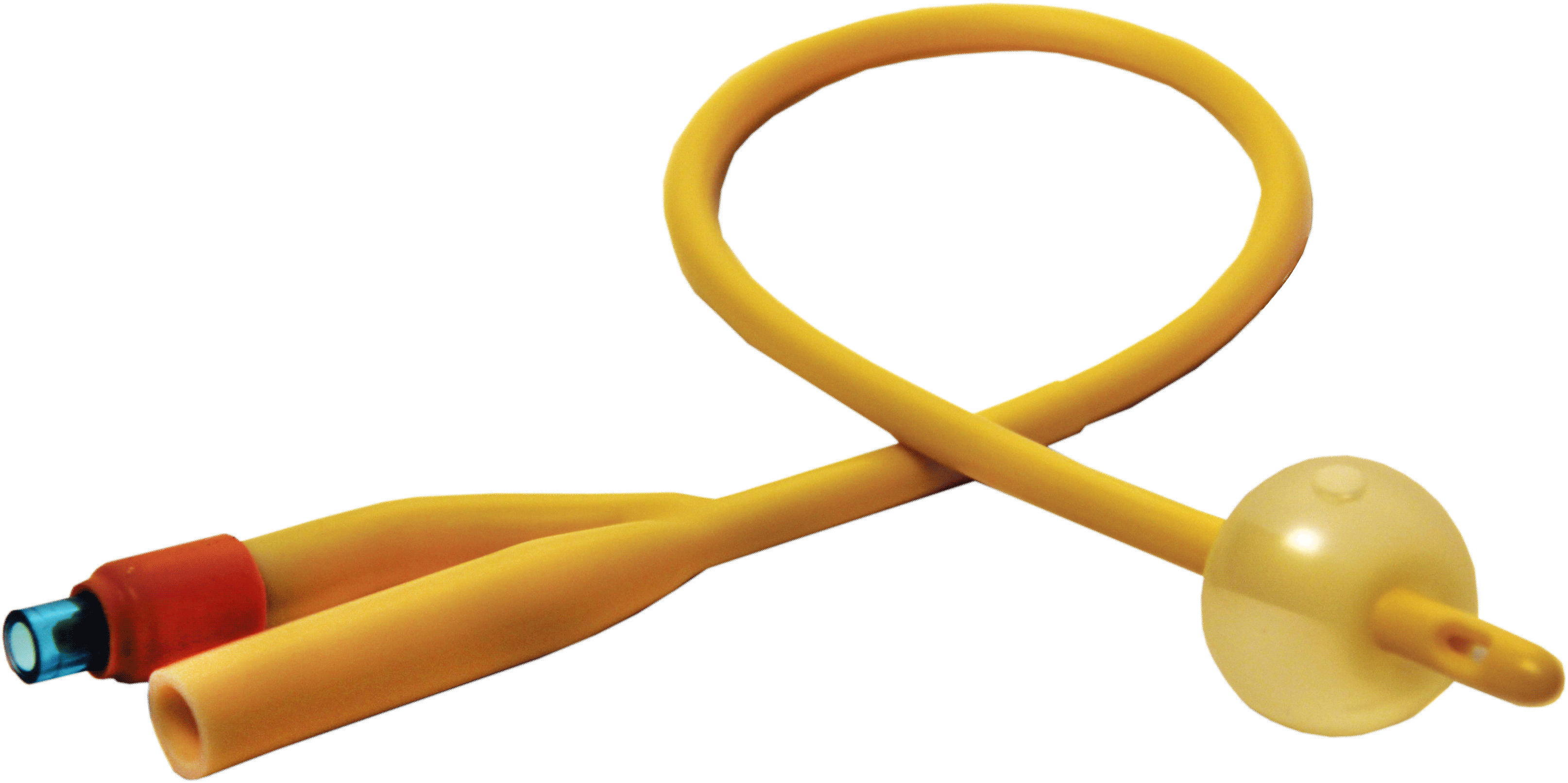 2-Way Silicone-Elastomer Coated Foley Catheter 14 Fr 30 cc