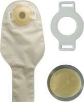 Neonatal Drainable Pouch w/Barrier & Shield, 4oz.