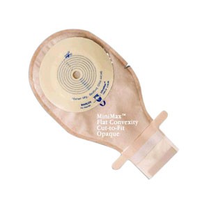 MiniMax Cut-To-Fit Shallow Convex, Transparent Drainable Pouch Without Filter