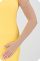 Lymphedema Sleeve & Gaunlet,Lng,20-30,Beige, Sz 3