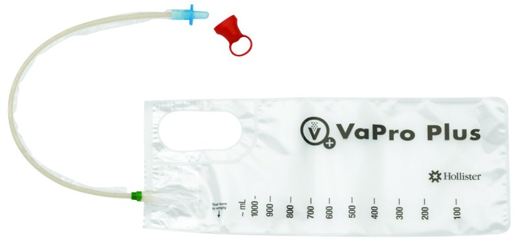 VaPro Plus Touch Free Hydrophilic Intermittent Catheter, 12 Fr 8"