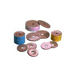 "Colly Seal, 3 1/2"" Od, Yellow, Pre-Cut 1 3/8"""