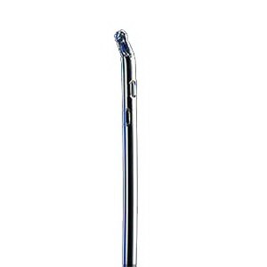 Self-Cath Coude Olive Tip Intermittent Catheter with Funnel End 16 Fr 16"