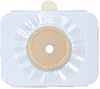 "Two-Piece Barrier w/Microderm Plus, For 1"" Stoma"