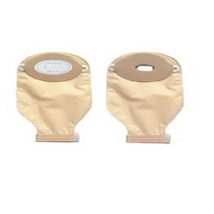 "1-Piece Post-Op Adult Drainable Pouch Cut-to-Fit 1-3/16"" x 2-1/4"" Oval"