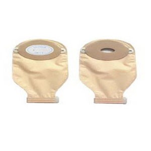 "1-Piece Post-Op Adult Drainable Pouch Cut-to-Fit Convex 1-3/16"" x 2-1/4"" Oval"