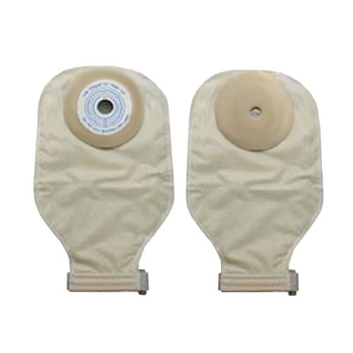 "Nu-Flex Post-Op Drain Pouch with Barrier Deep Convexity 7/8"" Opening Roll Up"