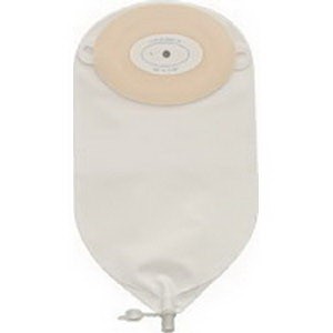 "1-Piece Post-Op Adult Urinary Pouch Cut-to-Fit Convex 3/4"" x 1-1/2"" Oval"