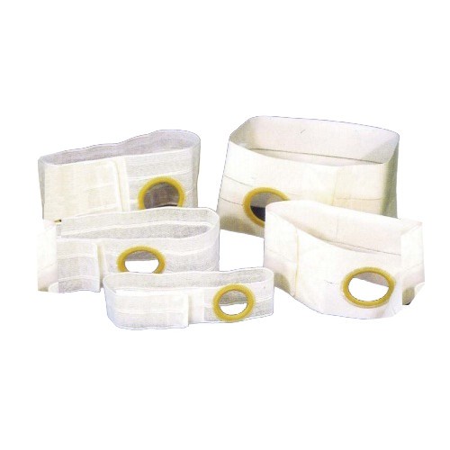 Special Nu-Form 6" Support Belt 3" Center Opening with 2" Double Layer Auxillary Belt, Rear, Right, 