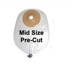 "Deep Convex Urinary Pouch, 9"" Length, 5/8"""