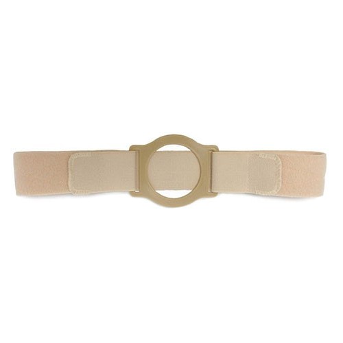 "Nu-Comfort 2"" Wide Beige Support Belt Large Oval. Ring Plate 28""-31"" Waist Small, Latex-Free"