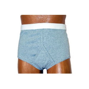 OPTIONS Men's Basic with Built-In Ostomy Barrier/Support, Extra Small, Right