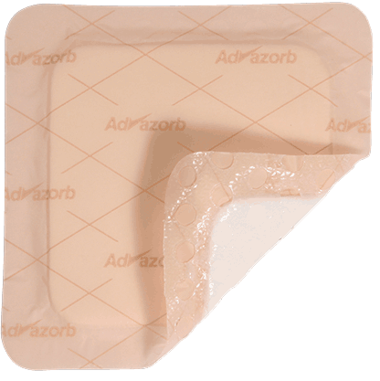 Advazorb Border Adherent Hydrophilic Foam Dressing 3" x 3" (7.5 x 7.5cm)