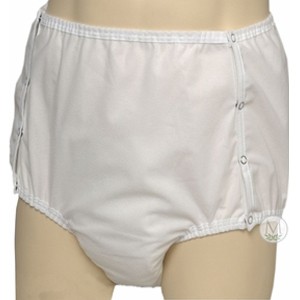 "CareFor 1-Piece Pull-On Brief with Waterproof Safety Pocket Large 38"" - 44"""