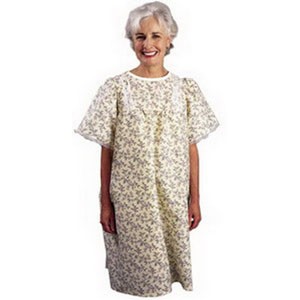 The Ladylace Fashion Gown, Yellow Floral, Each
