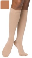 Select Comfort Women's Knee-High Compression Stockings M3, Suntan