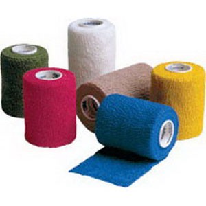 "Coban Non-Sterile Self-Adherent Wrap 3"" x 5 yds., Color Assortment"