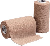 "Coban Sterile Self-Adherent Wrap 6"" x 5 yds., Tan"