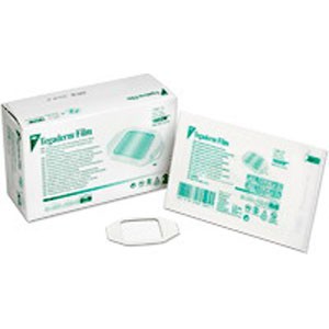"Tegaderm Transparent Adhesive Film Dressing Frame Style 4"" x 4-1/2"" Oval"