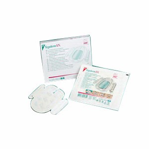 "Tegaderm I.V. Transparent Adhesive Film Dressing with Border 2-3/4"" x 3-1/4"""