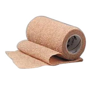 "Coban Non-Sterile Self-Adherent Wrap 4"" x 5 yds., Tan"