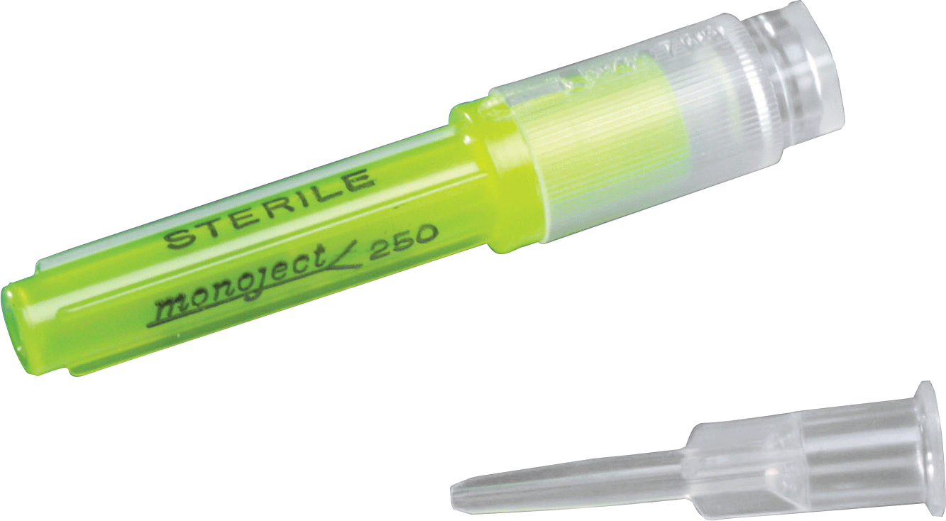 Monoject Safety I.V. Access Cannula 15G x 1/2", Needleless