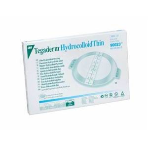 "Tegaderm Hydrocolloid Dressing with Outer Clear Adhesive, 4"" x 4"""