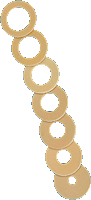 "MicroDerm Precut Washer 1-1/4"""