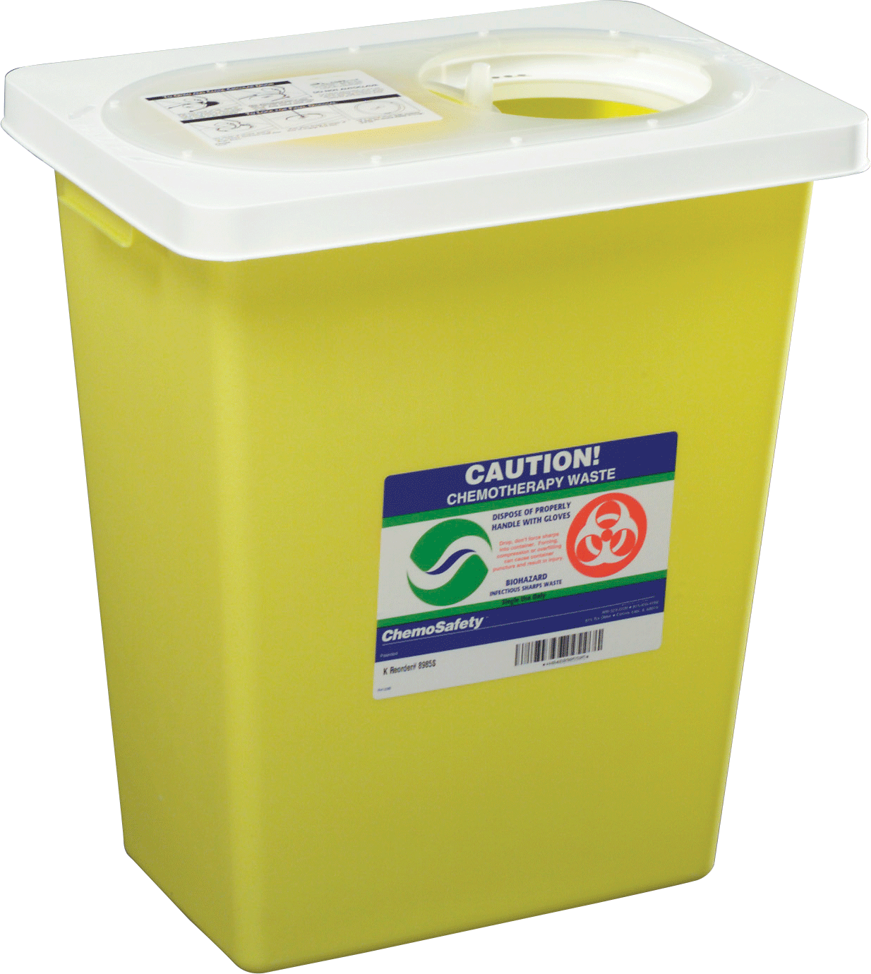 ChemoSafety Container with Sliding Lid 8 Gallon