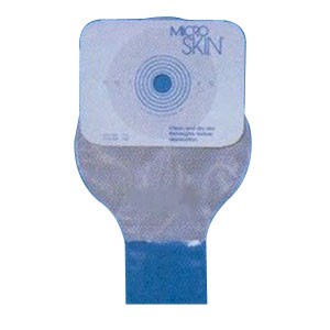 "9"" Mid-Size Drn 1Pc Pch w/Mcskn Barrier, Clear"