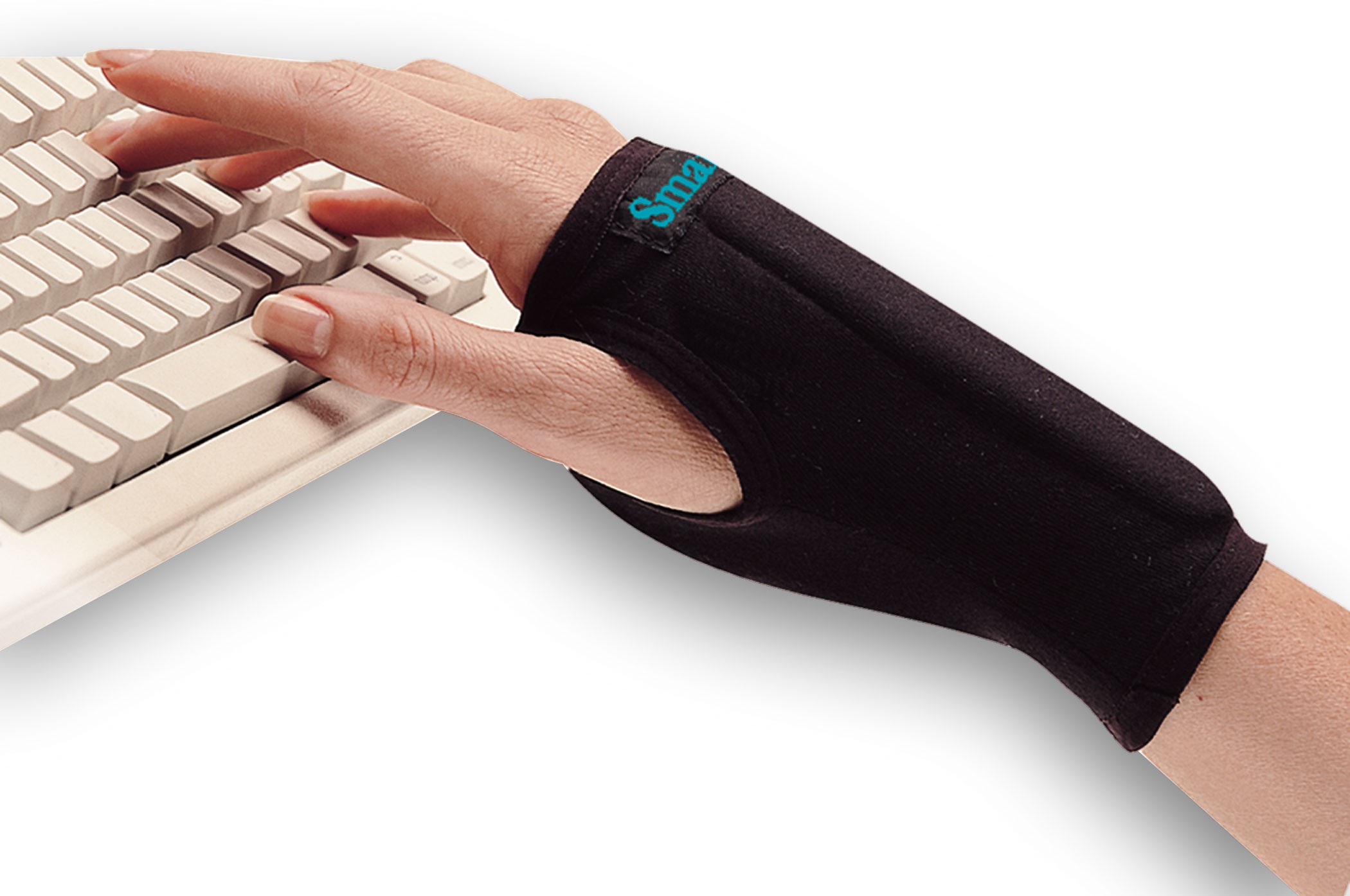 "IMAK SmartGlove Wrist Wrap, Large, Up to 4-1/4"""
