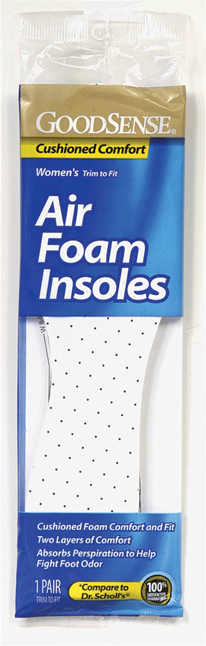 Women's Air Foam Insoles, Unisize