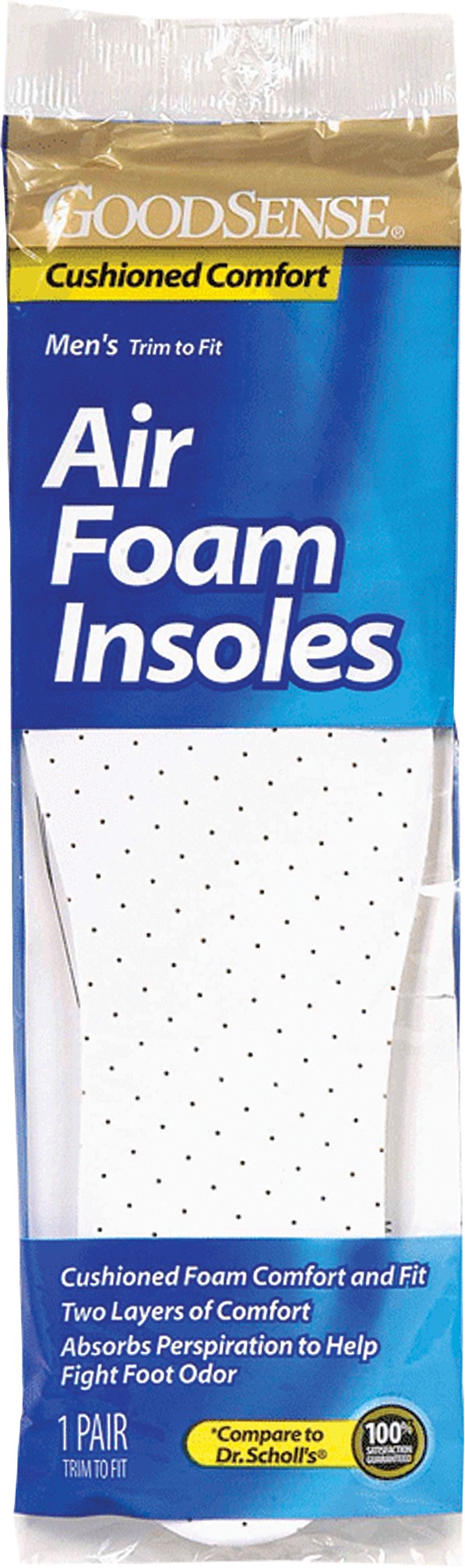 Men's Air Foam Insoles, Unisize
