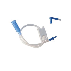Feeding Set with Straight Port 24 Fr, Right Angle