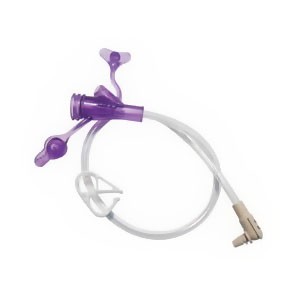 Mini ONE Continuous Feeding Set 24" with Purple Y-Port Adapter