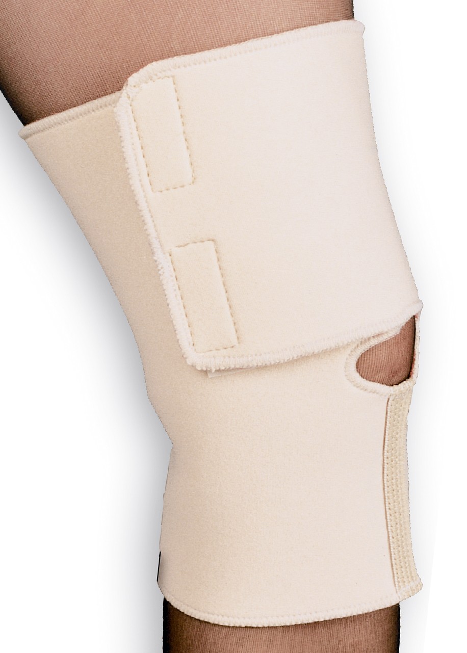 ThermaDry Arthritis Knee Wrap, Large, 15" - 17" Knee Circumference, Beige