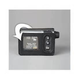 Leather Case with Belt Clip for OneTouch Ping, Black