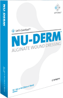 "Nu-Derm Alginate Wound Dressing 1"" x 12"" Rope"